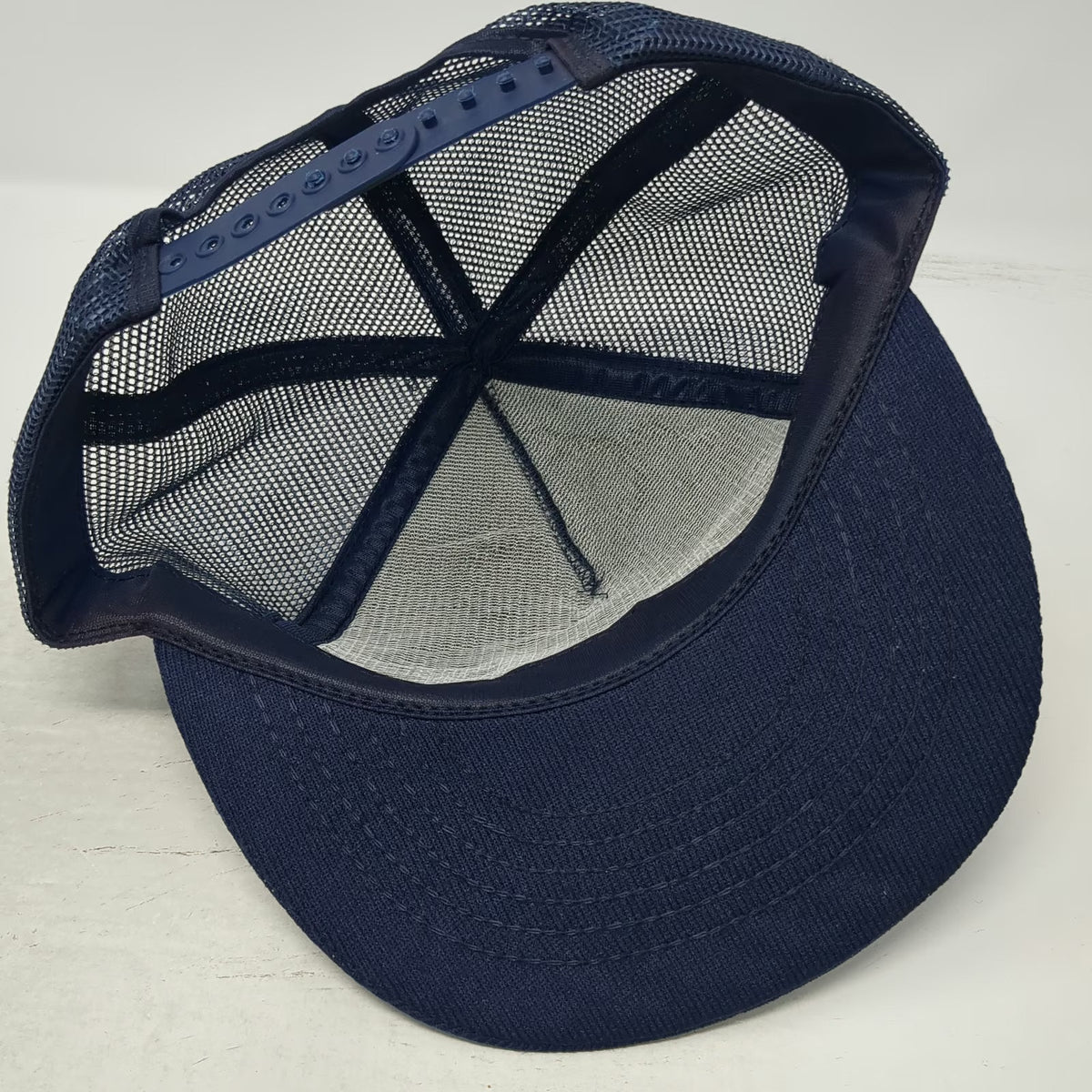 Blue Trucker Hat OS I Married A Nun Graphic Mesh Back Snapback Joke Pun Sun