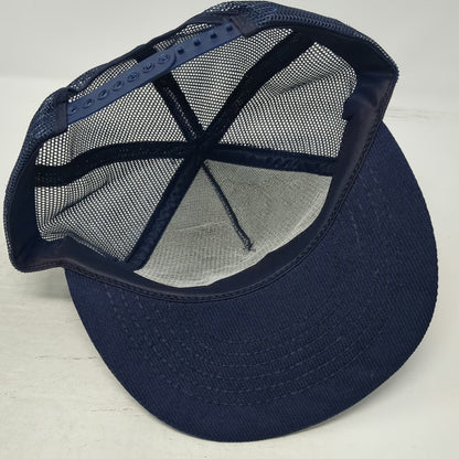 Blue Trucker Hat OS I Married A Nun Graphic Mesh Back Snapback Joke Pun Sun