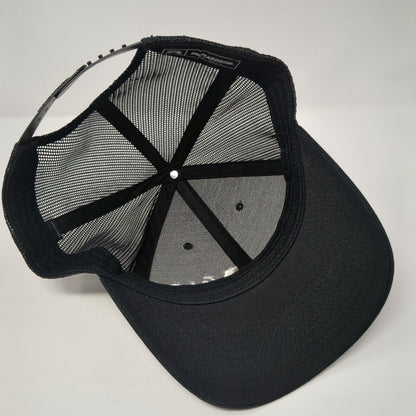 Valor Trailers Snapback Trucker Hat Black M/L Adjustable Mesh Back Richardson
