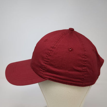 Ahead Baseball Cap Red One Size Winged Foot Golf HSBC Premier Cotton Hat