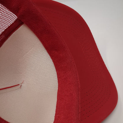 Ninkasi Brewing Eugene Oregon Trucker Hat Red One Size Adjustable Mesh Back Otto