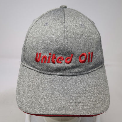 Sport-Tek Snapback Gray One Size United Oil Embroidery Sandwich Bill Hat