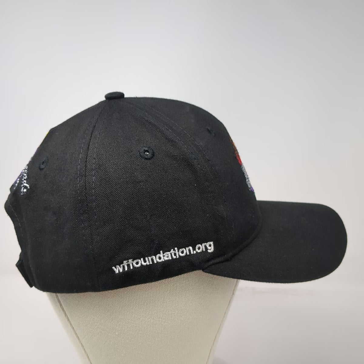 Buck's Bags Wildland Firefighter Foundation Black One Size Baseball Cap Hat WFF