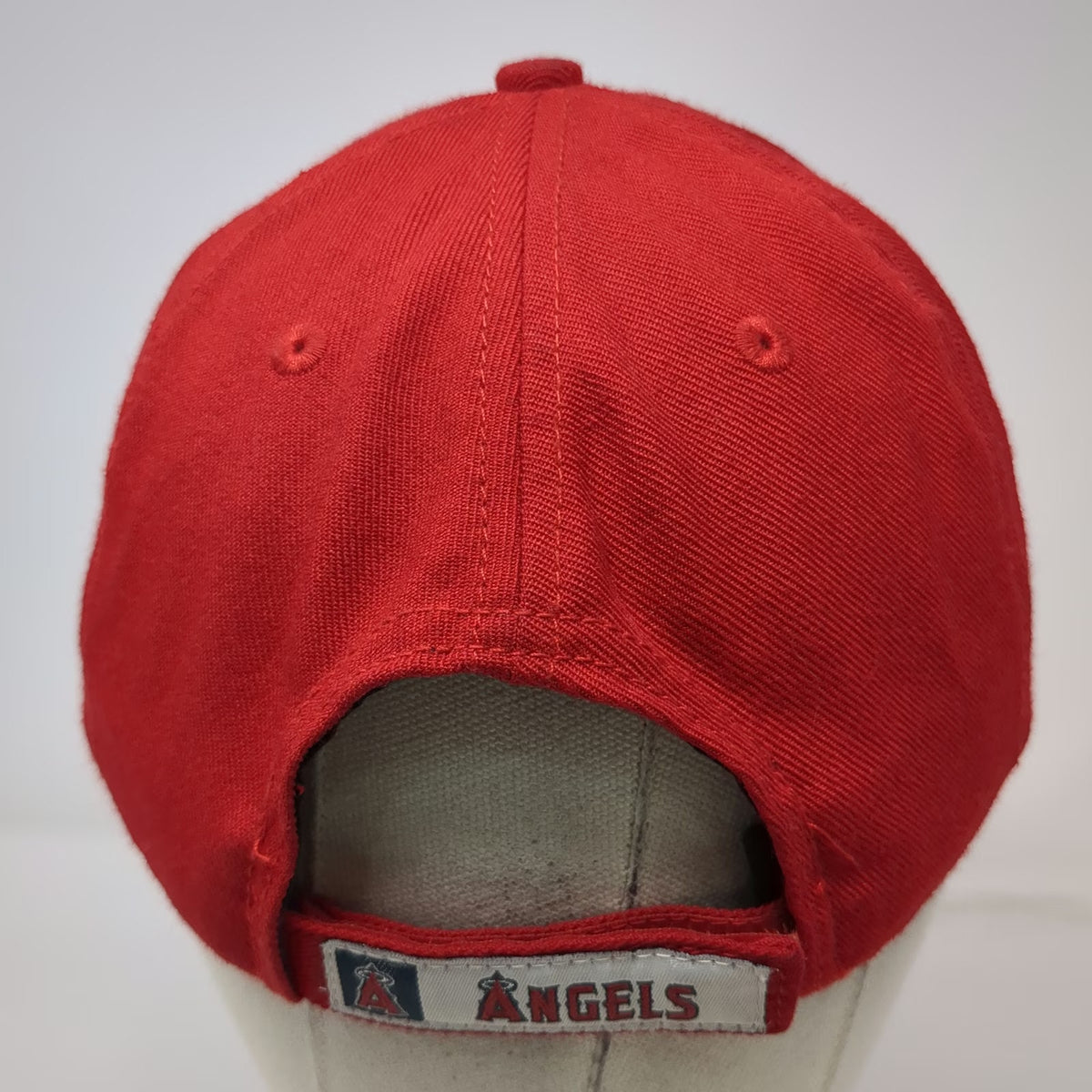 Los Angeles Angels MLB New Era Red One Size Baseball Cap Strapback Halo Logo Hat