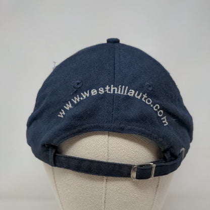 Westhill Automotive Inc Slideback Hat Blue OSFA Adjustable Embroidered zkapz