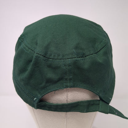 Cozumel Mexico Strapback Army Hat Green One Size Embroidered Adjustable