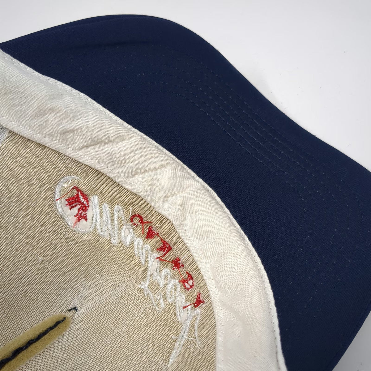 Blue One Size Trucker Hat Montreal Canada Maple Leaf Mesh Back Snapback Logo