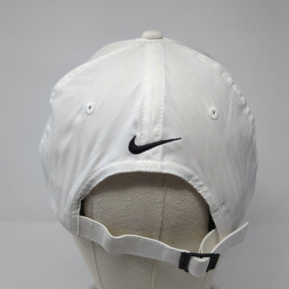 Nike Slideback Hat White One Size Adjustable Embroidered Legacy91 Dri-Fit
