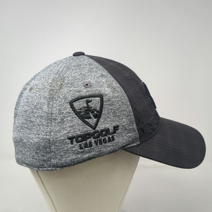 Black Clover Baseball Cap Gray XL Topgolf Las Vegas Live Lucky Memory Fit Hat