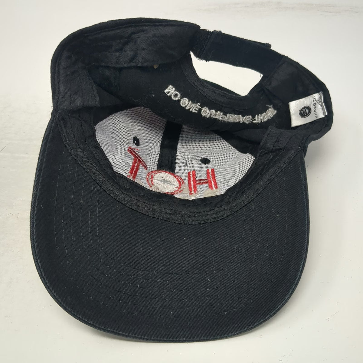 Pizza Hut Hot Pizza Black Baseball Cap One Size Slogan Back Cotton Logo Hat