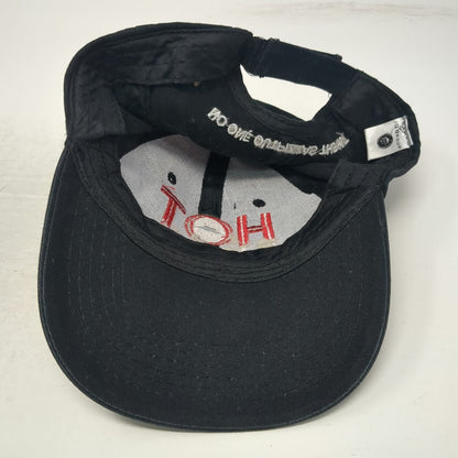 Pizza Hut Hot Pizza Black Baseball Cap One Size Slogan Back Cotton Logo Hat
