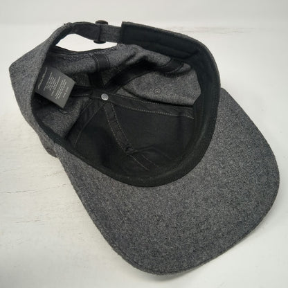 Eddie Bauer Baseball Cap Gray One Size Yellowstone Old Faithful Wool Hat