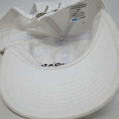 KNP USA Hockey National Championships 2024 White One Size Baseball Cap Hat