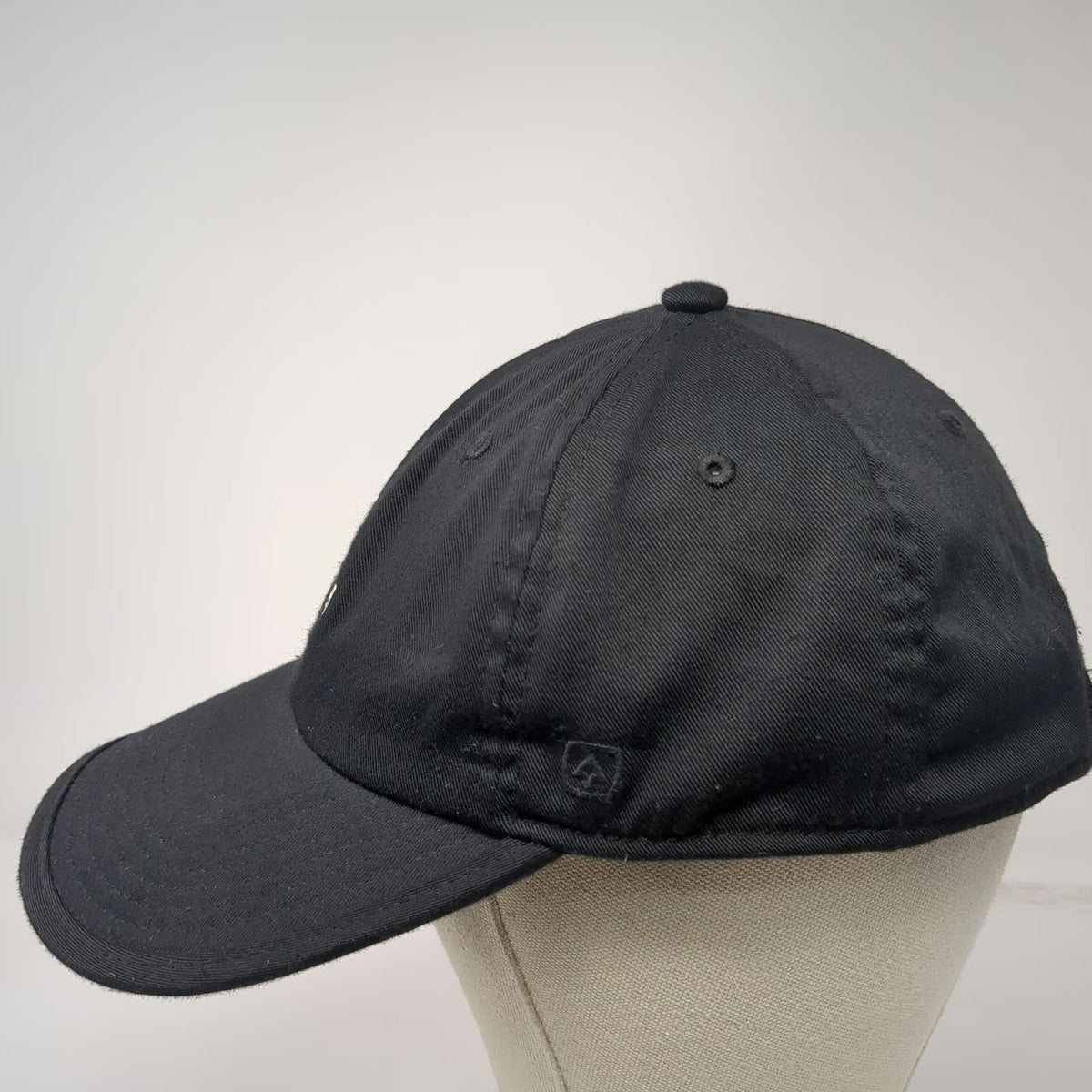 Coal Baseball Cap Black One Size Unstructured Slideback Script Logo Hat