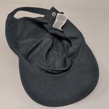 P Victoria's Secret PINK Slideback Hat Black One Size Adjustable 6 Panel