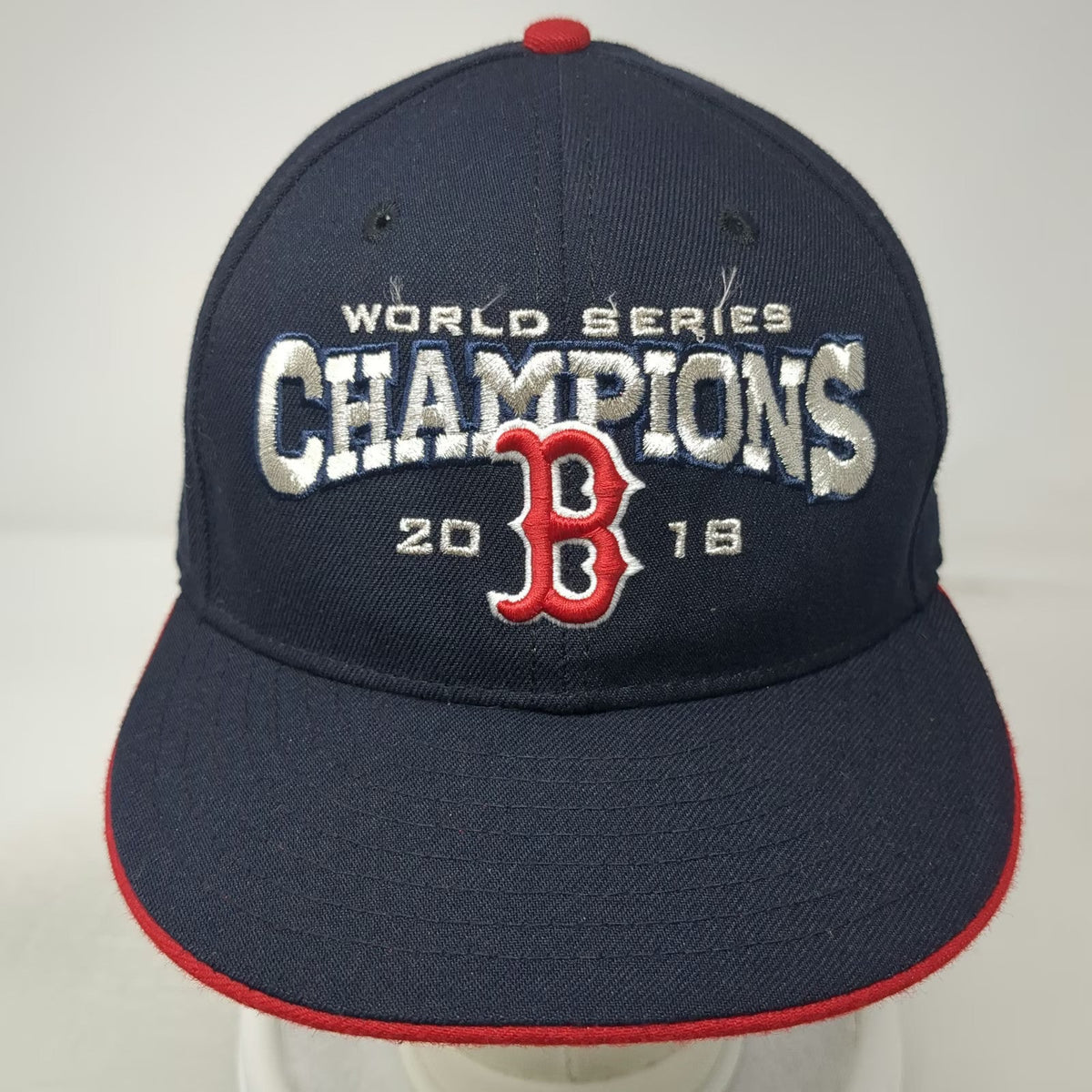 New Era Boston Red Sox MLB Snapback Blue OSFM 2018 World Series Champions Hat