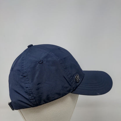 Gaiam Slideback Hat Blue One Size Adjustable Vent Holes 6 Panel