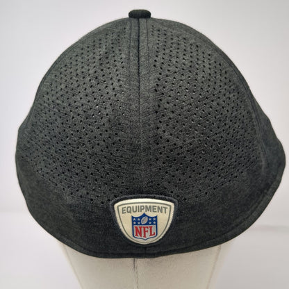Cincinnati Bengals NFL New Era Cap Gray L Mesh Perforated Stretch Fit Hat