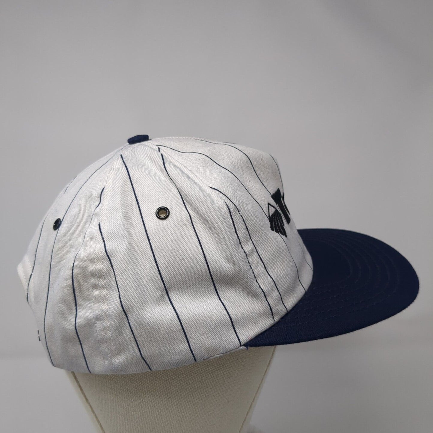 Terra Snapback Hat Multi OSFA Adjustable Striped Embroidered Vent Holes