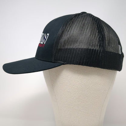Yupoong Trucker Hat Black One Size Titan Frozen Fruit Mesh Back Snapback Logo