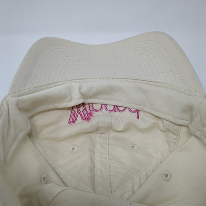 Winged Strapback Hat Tan One Size Adjustable Embroidered Port & Company