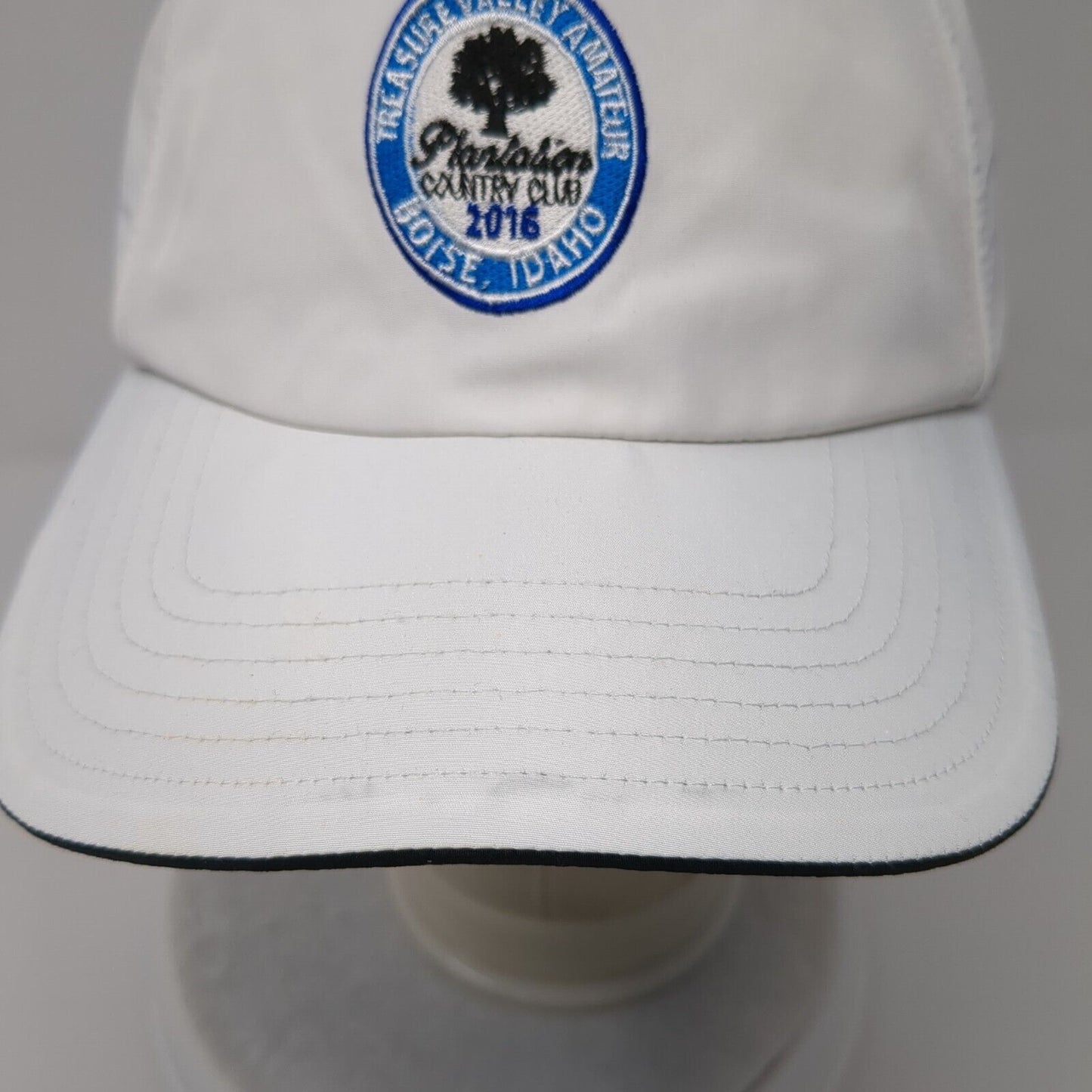 Treasure Valley Amateur 2016 Strapback Hat White OSFM Solid Adidas