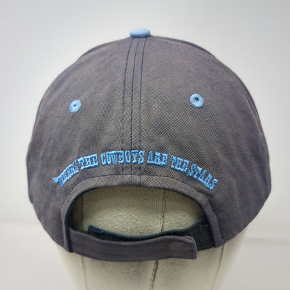 Bucks Bags Caldwell Night Rodeo Blue Baseball Cap One Size Strapback Horse Hat