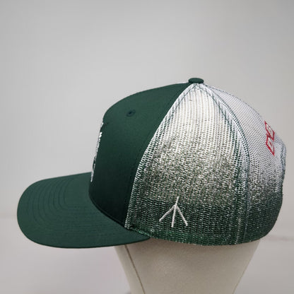 Richardson Trucker Hat Green One Size Spurs Spikes D&B Supply Idaho Integra