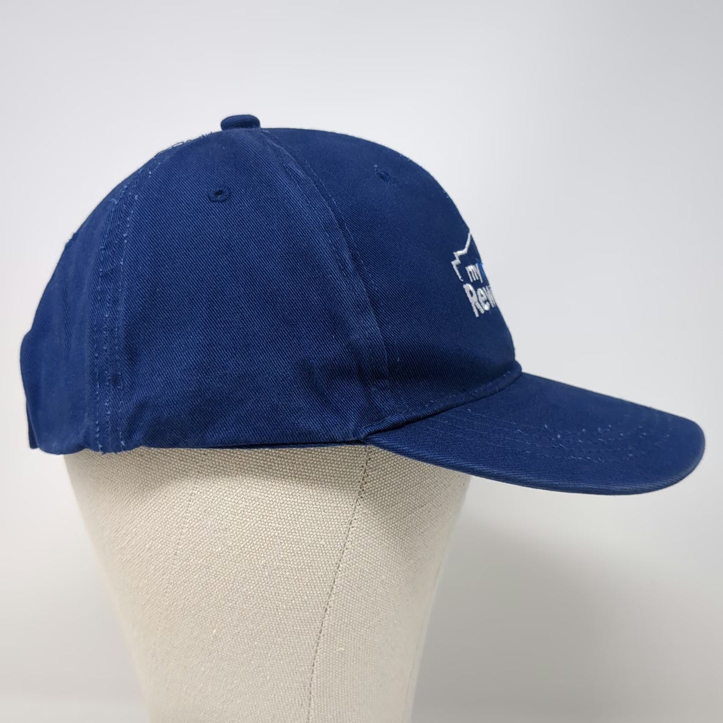 Lowe's MyLowes Rewards Baseball Cap Blue One Size Logo Strapback Cotton Hat