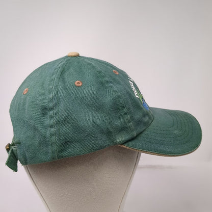 AJM International Pickle Lake Outposts Fishing Green One Size Baseball Cap Hat