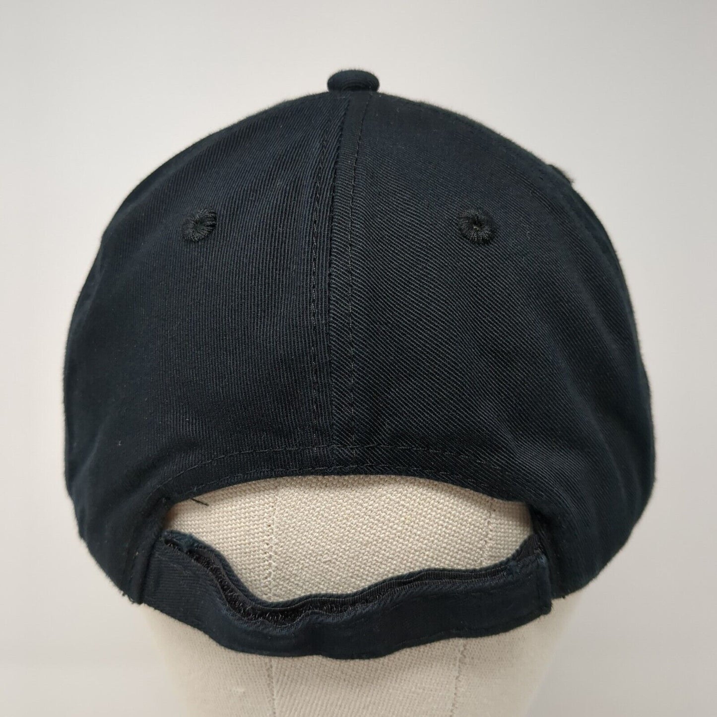 L&L Mechanical Inc Blackfoot ID Strapback Hat Black OS Adjustable Embroidered