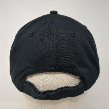 L&L Mechanical Inc Blackfoot ID Strapback Hat Black OS Adjustable Embroidered