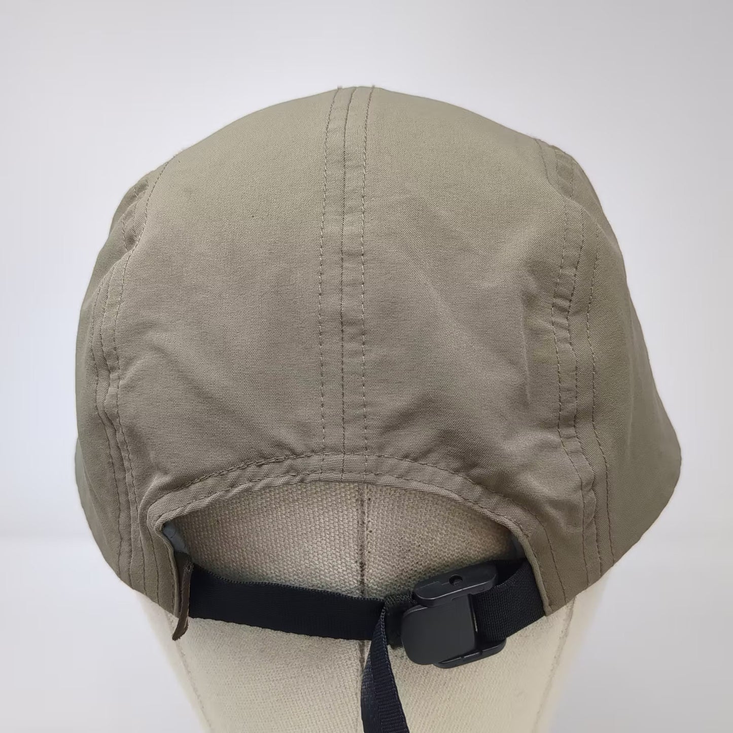 KUHL 5 Panel Hat Brown One Size Adjustable Strapback Logo Outdoor Hiking Cap