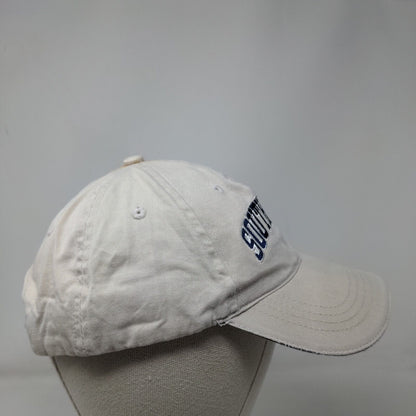 South Beach Slideback Hat Tan One Size Adjustable Embroidered 6 Panel Jhats