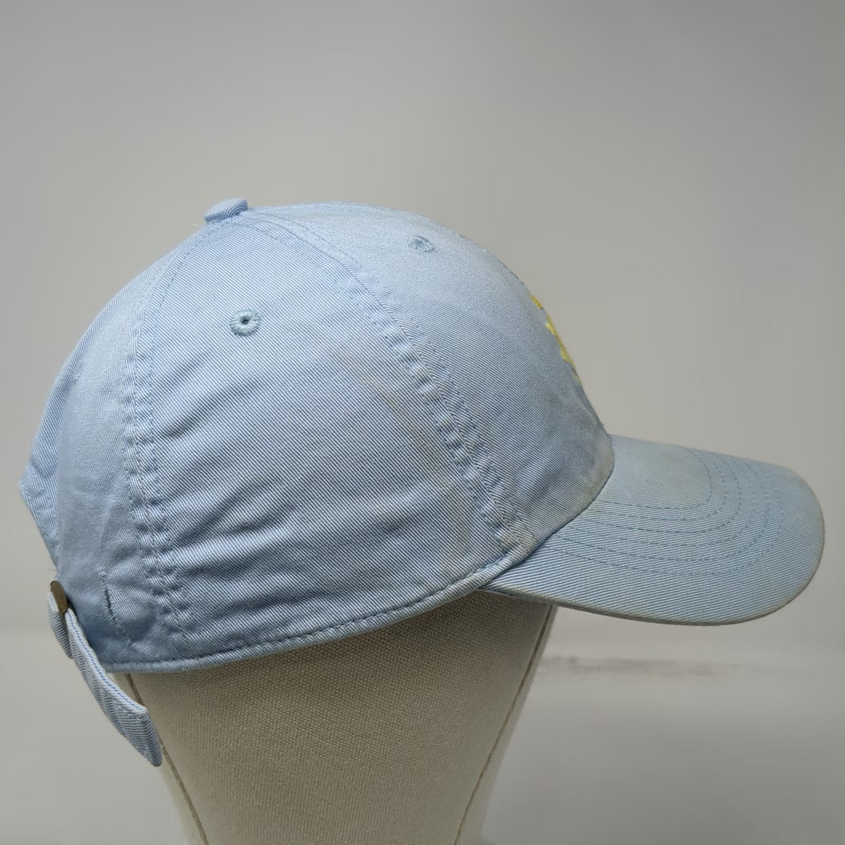 Life is Good Baseball Cap Blue One Size Sun Graphic Cotton Hat Adjustable Strap