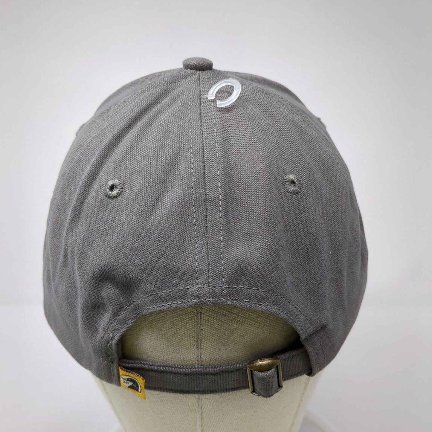 Duck Head Chino Trousers Slideback Hat Gray One Size Adjustable Embroidered