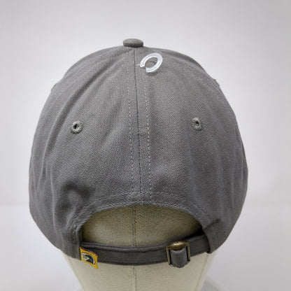 Duck Head Chino Trousers Slideback Hat Gray One Size Adjustable Embroidered