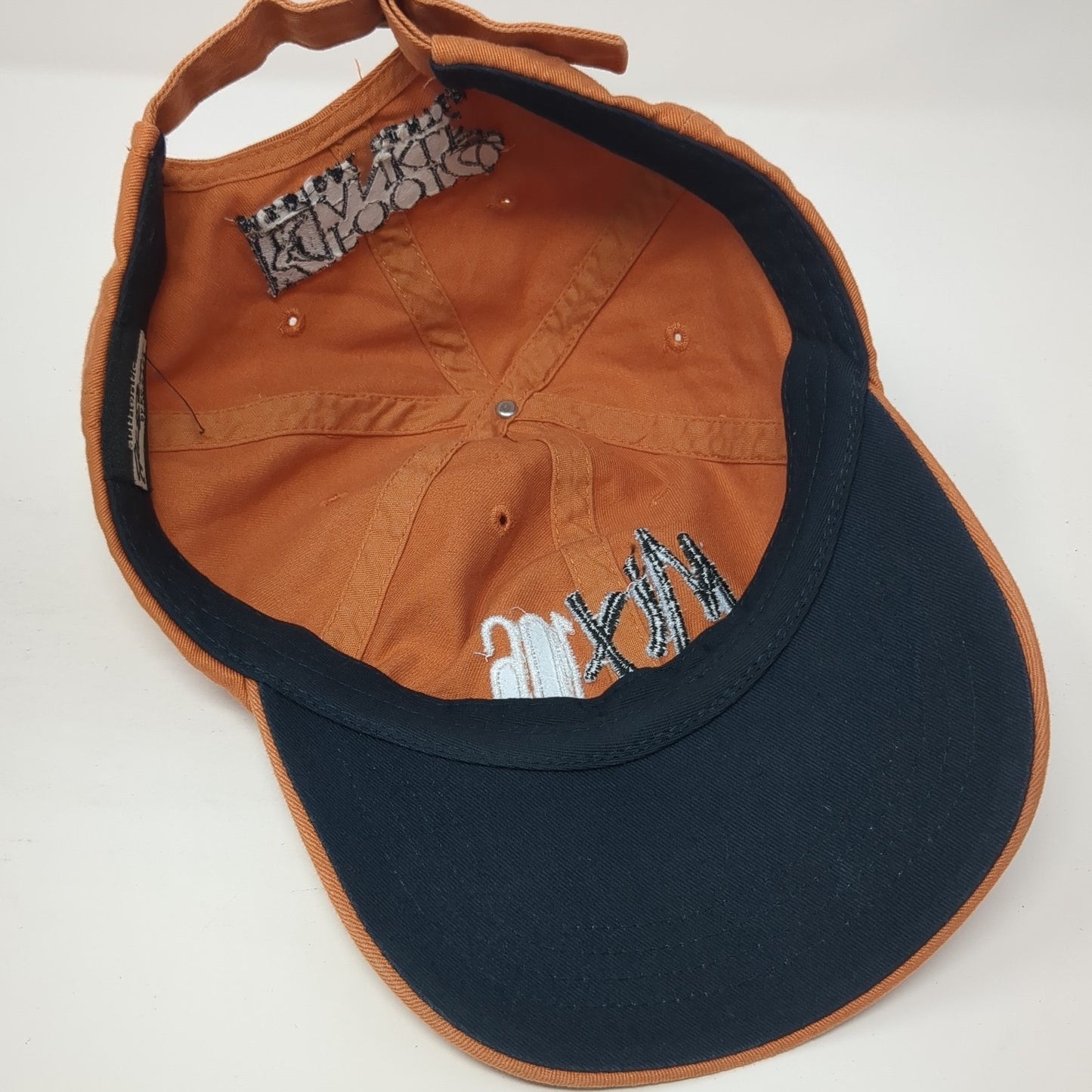 Mix 106 Foot & Ankle Medical Center Baseball Cap Orange One Size Adjustable KC