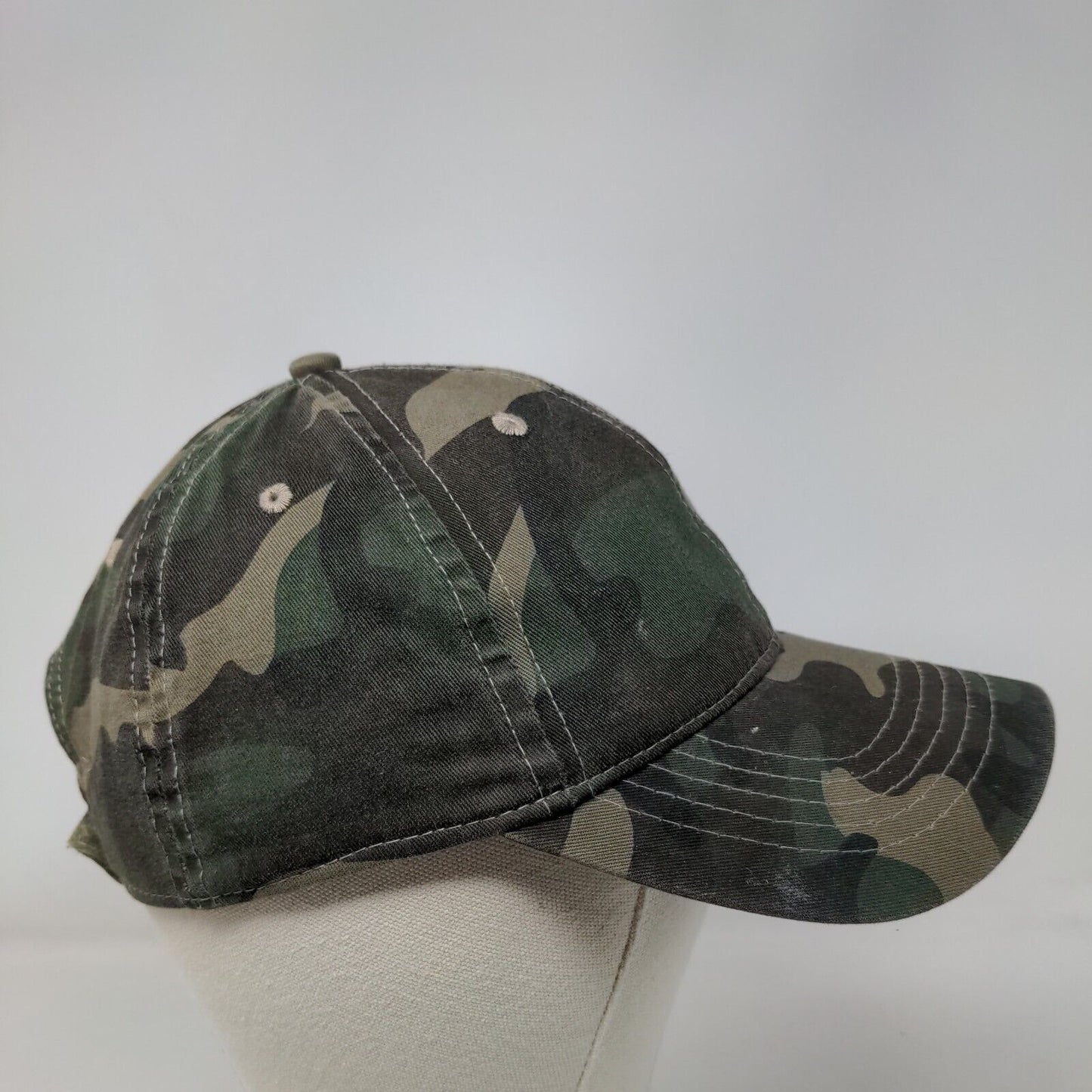 Unbranded Strapback Trucker Hat Camouflage One Size Adjustable 6 Panel Blank