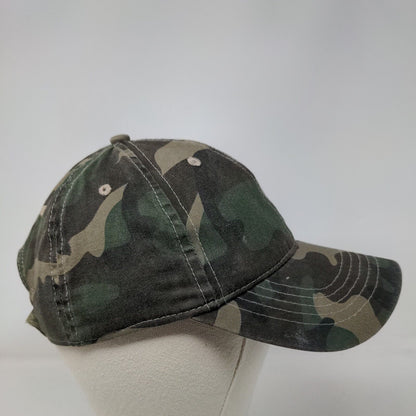 Unbranded Strapback Trucker Hat Camouflage One Size Adjustable 6 Panel Blank