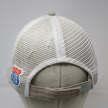 SweetWater Brewing Co Baseball Cap Beige One Size Mesh Back Strapback Craft hat