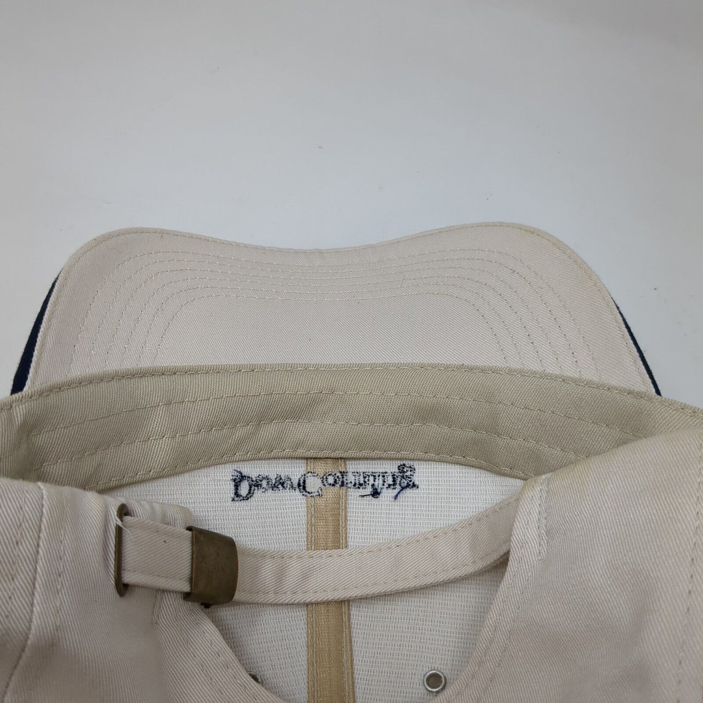 Dow Corning Slideback Hat Tan OSFA Adjustable Embroidered 6 Panel K-Products