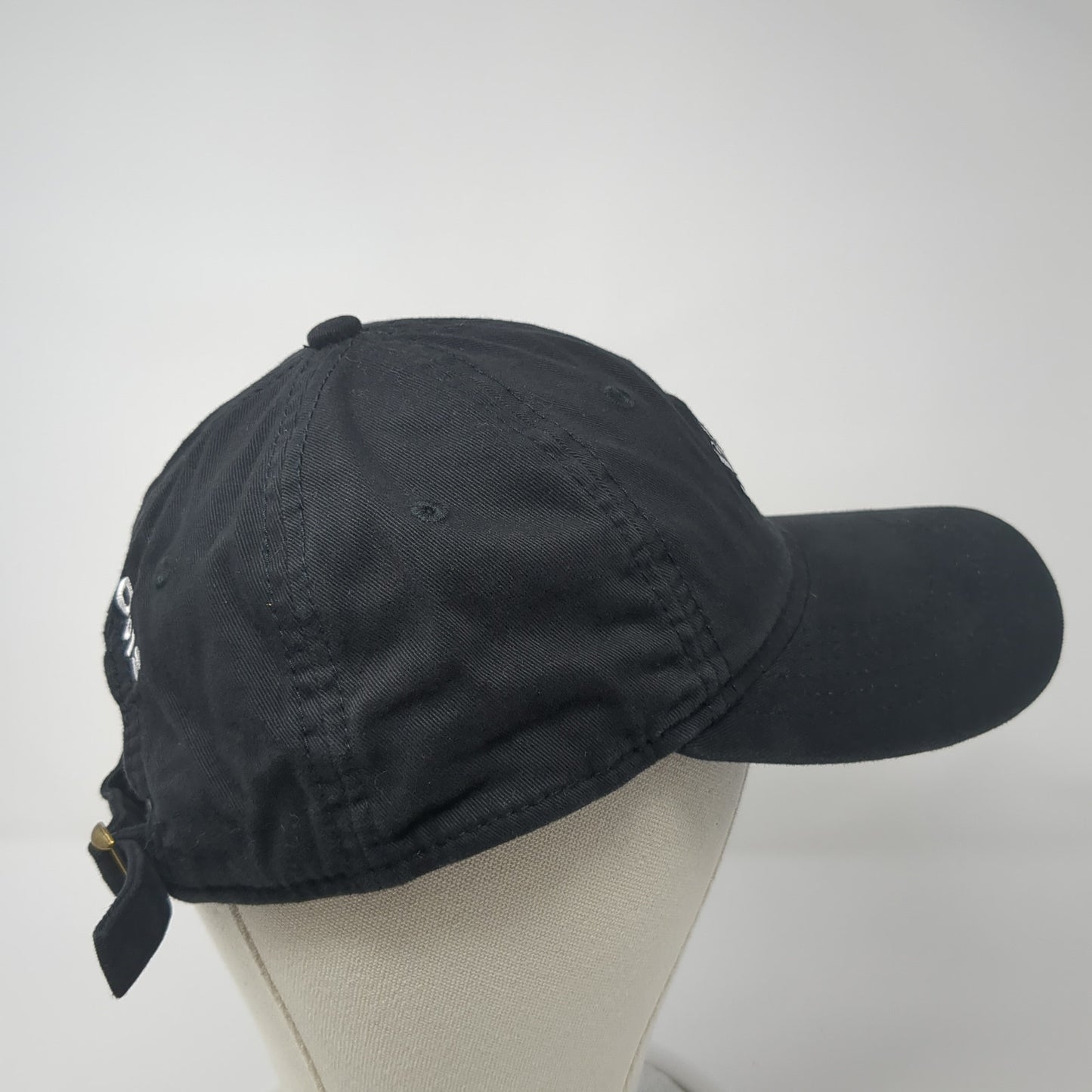 Rose Saint Louis Slideback Hat Black One Size Adjustable Sportsman