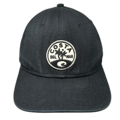 Costa Snapback Black One Size Hat Netplus Palm Tree Patch Fishing Outdoors Logo