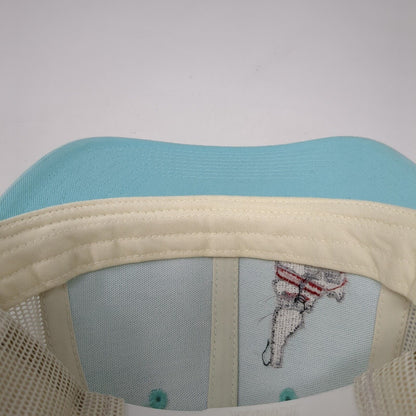 Idaho State Map Mesh Back Trucker Hat Blue M/L Embroidered Richardson