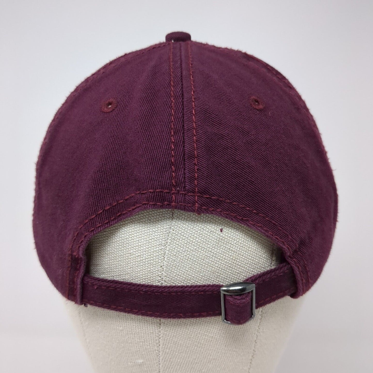 Hell Yeah Slideback Hat Red OS Adjustable Embroidered American Eagle Outfitters