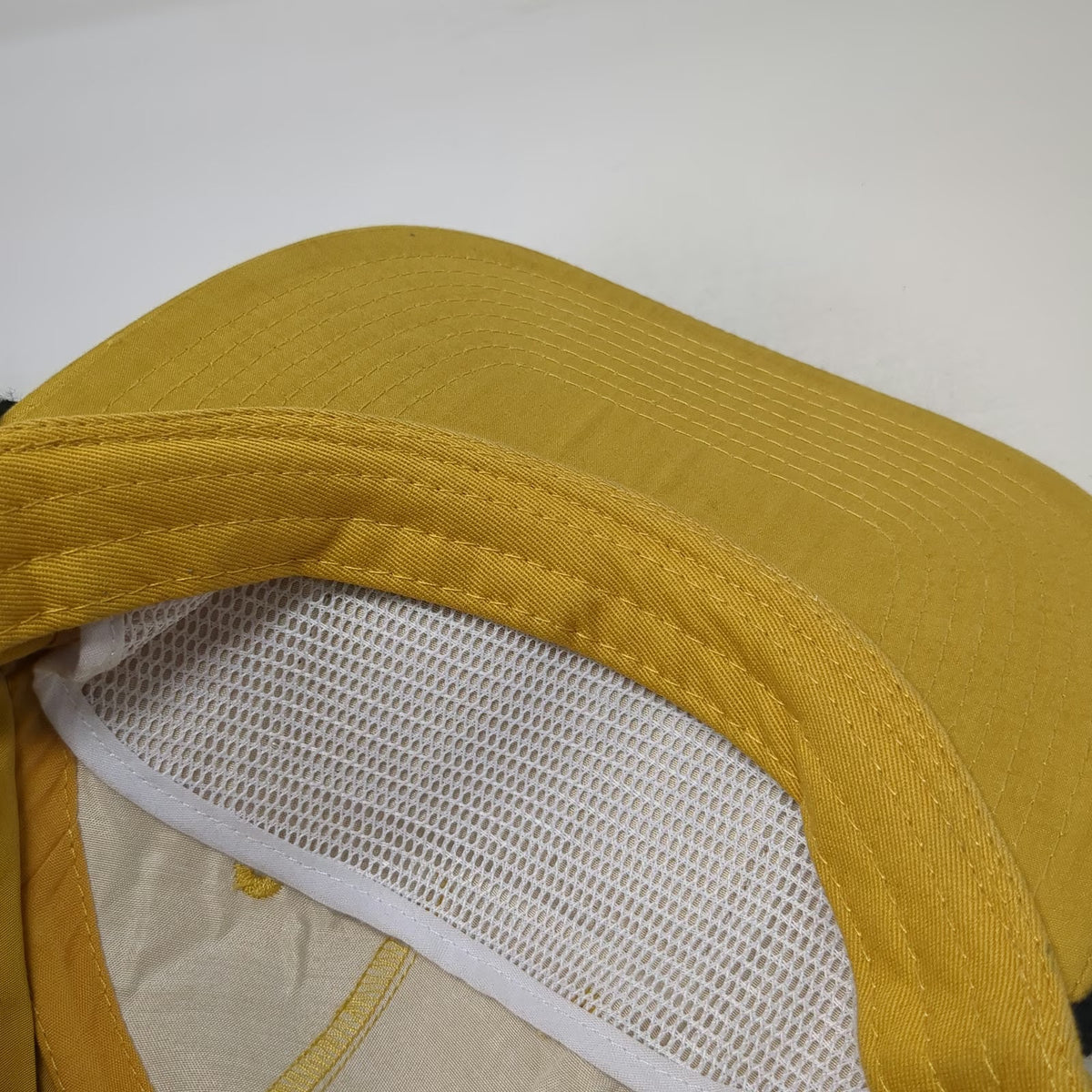 5 Panel Yellow Hat One Size Terry Blacks Barbecue Austin Texas Rope Patch