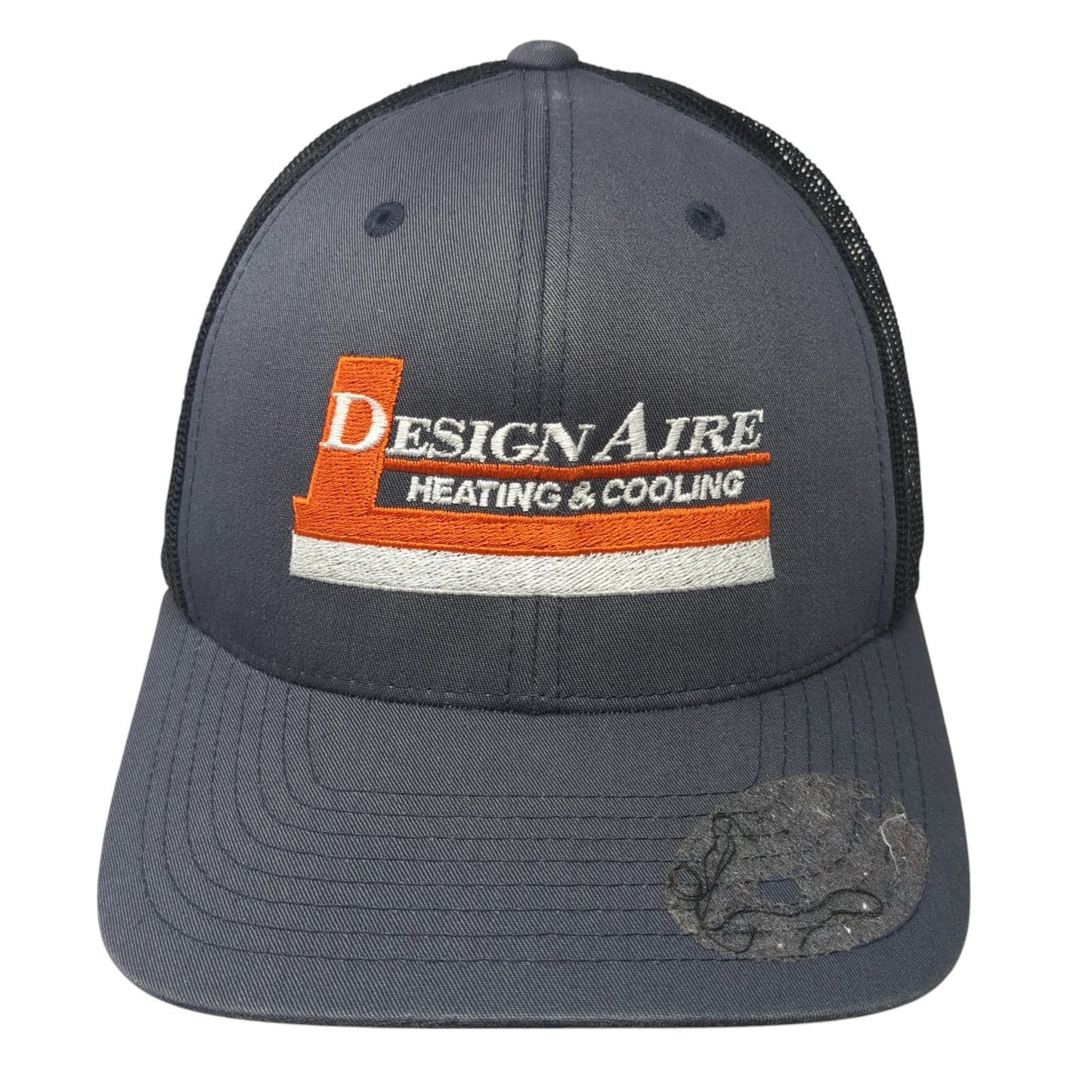Design Aire Heating & Cooling Snapback Trucker Hat Gray One Size Sport-Tek