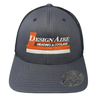 Design Aire Heating & Cooling Snapback Trucker Hat Gray One Size Sport-Tek