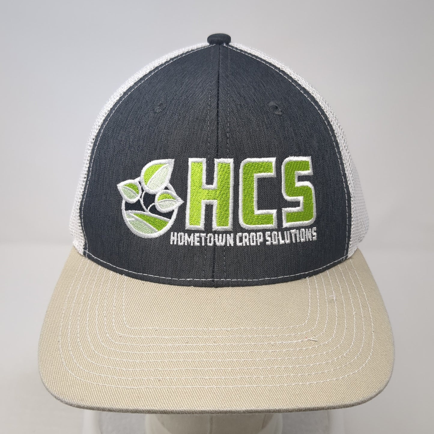 Hometown Crop Solutions Snapback Trucker Hat Multi One Size Mesh Back
